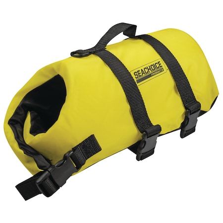 Seachoice Dog Life Vest - Yellow, XXS, Up to 6 lbs. 86300
